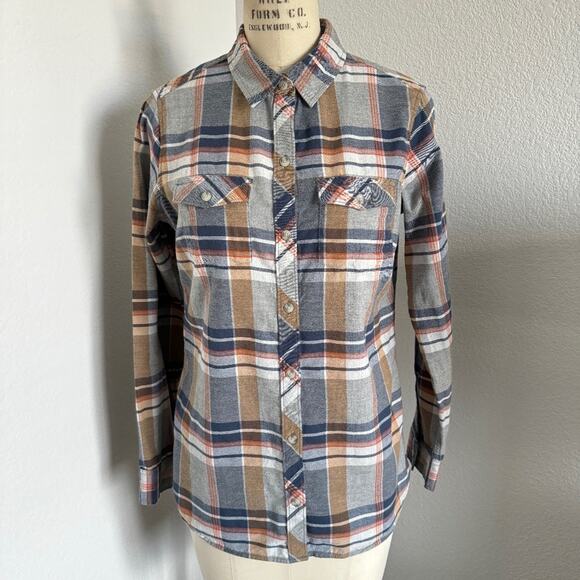 Eddie Bauer | Classic Fit Flannel Plaid Button Down size M - Picture 1 of 6